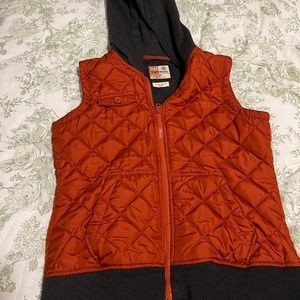 Vest jacket zip up